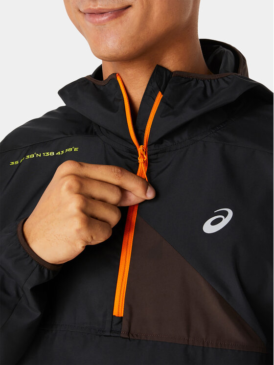 Asics Asics Laufjacke Fujittrail 2011C382 Braun Ahletic Fit