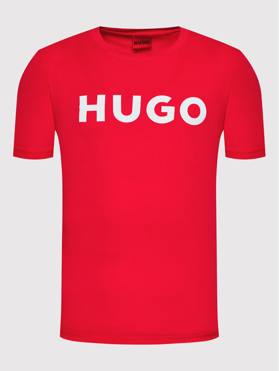 HUGO Hugo T-shirt Dulivio 50467556 Crvena Regular Fit