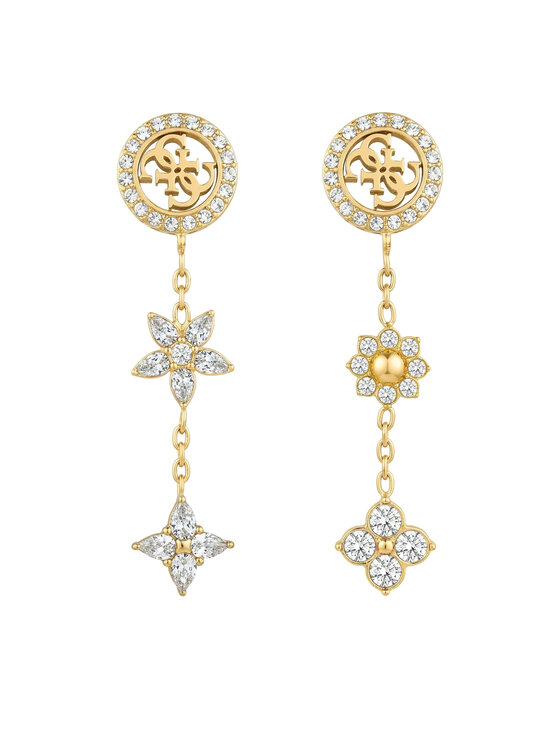 Guess Guess Обици JUBE06 036JW Златист