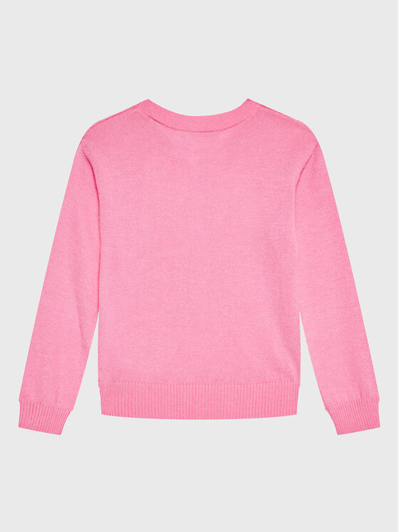 Guess Guess Sweater K3GR00 Z36I0 Rózsaszín Regular Fit