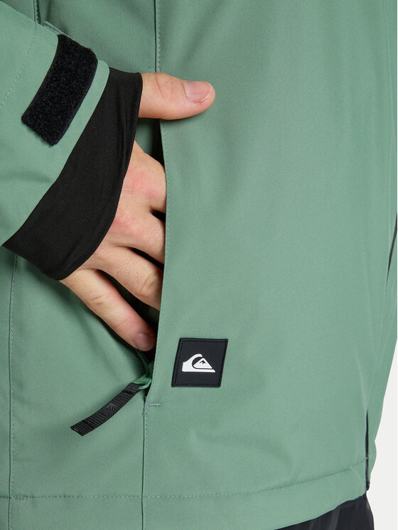 Quiksilver Quiksilver Snowboardová bunda Sycamore Solid 20K EQYTJ03502 Zelená Modern Fit