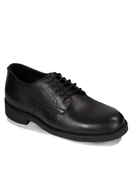 calvin klein chaussures basses derby pb hm0hm01246 noir
