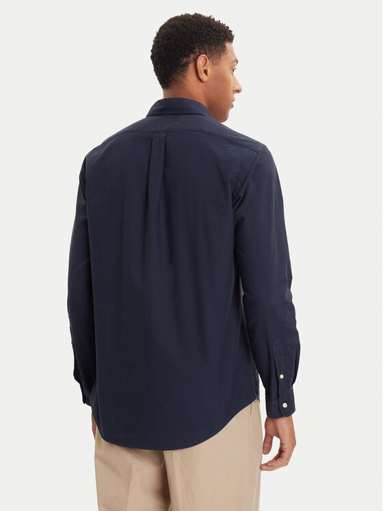 Polo Ralph Lauren Polo Ralph Lauren Cămașă Bsr 710772290 Bleumarin Custom Fit