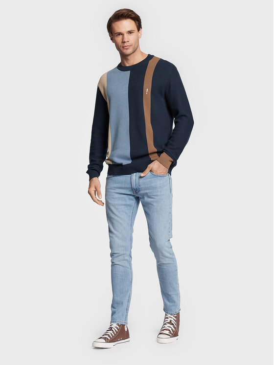 Lee Lee Jeansy Luke L719PLEB 112321993 Niebieski Slim Fit