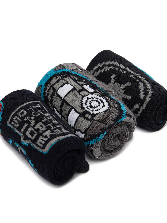 Star Wars Star Wars Dlhé ponožky CEO-ACCCS-AW25-210SW(3-PACK) Čierna