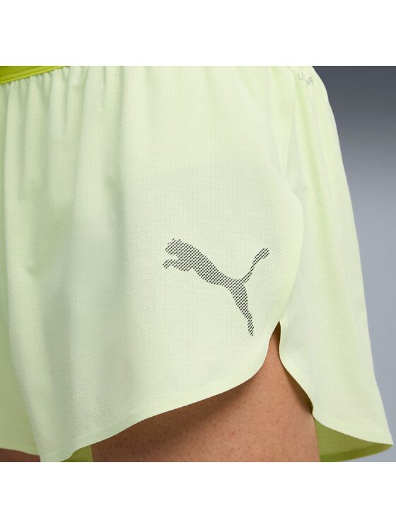 Puma Puma Szorty sportowe 528436 Zielony Regular Fit