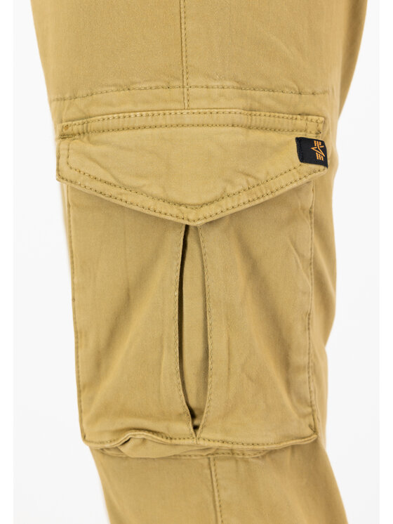 Alpha Industries Alpha Industries Spodnie cargo Cargo Field Pant Women Beżowy Slim Fit