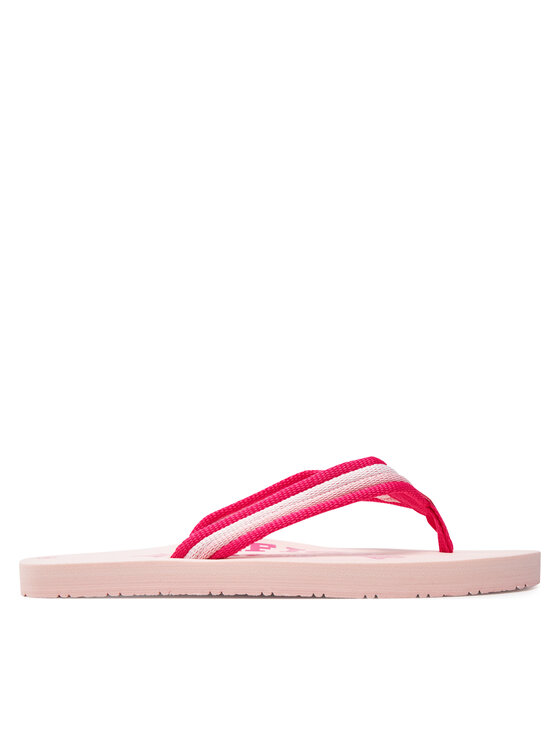 Tommy Hilfiger Tommy Hilfiger Джапанки Logo Print Flip Flop T3A8-33294-0058 S Розов