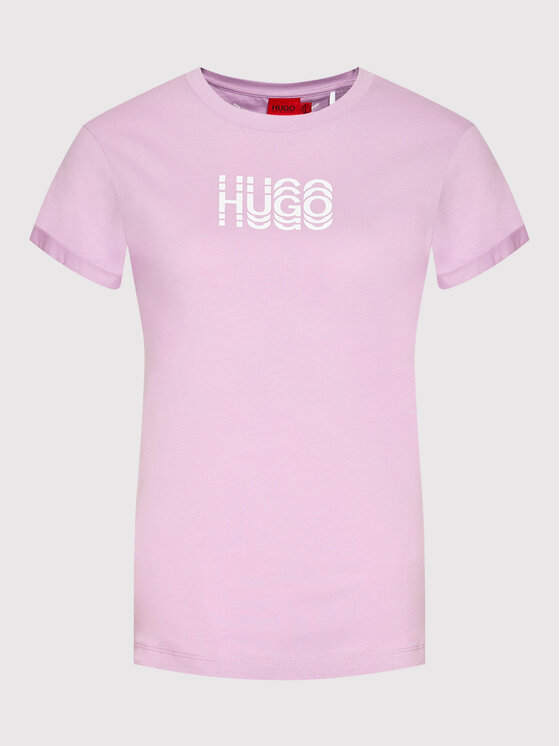 HUGO Hugo T-Shirt Tee 11 50455711 Violett Slim Fit
