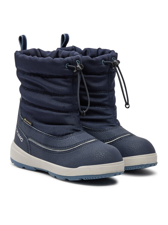 Viking Viking Śniegowce Toasty Pull-On Warm Gtx GORE-TEX 3-94015-5 Granatowy