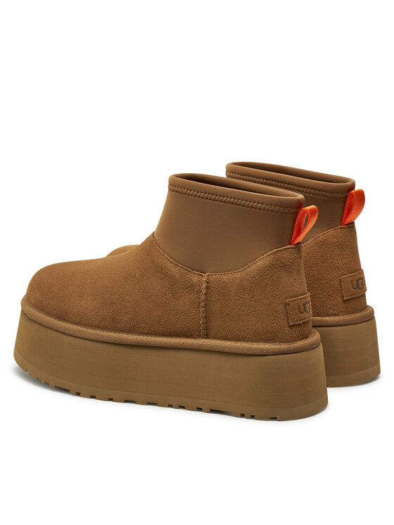 Ugg Ugg Škornji za sneg W Classic Mini Dipper 1168170 Rjava