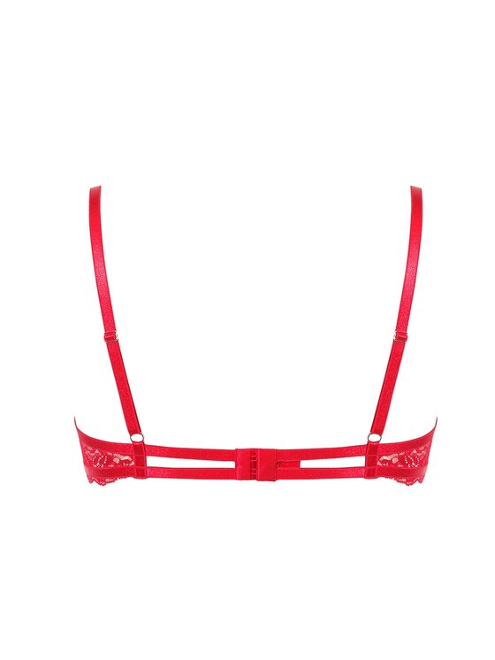 Love and Hate Love and Hate Reggiseno con ferretto Eve Rosso