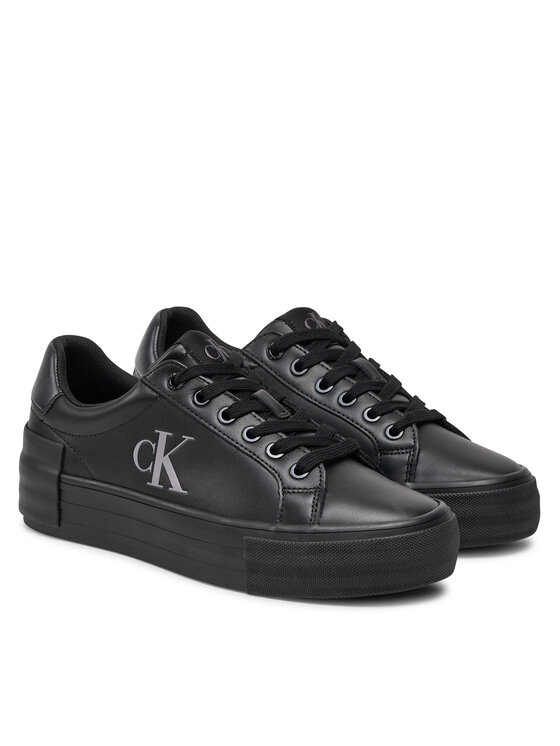 Calvin Klein Jeans Calvin Klein Jeans Sneakersy Vulc Flatform YW0YW01613 Czarny