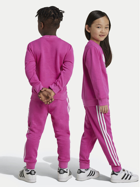 Adidas survetement rose hotsell