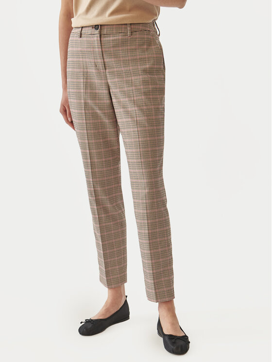 Tatuum Tatuum Pantaloni di tessuto Rimi T2416.139B Marrone Regular Fit