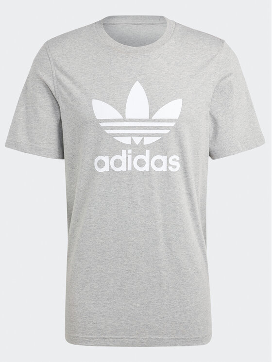 adidas adidas Тишърт Adicolor Classics Trefoil T-Shirt IA4817 Сив Regular Fit