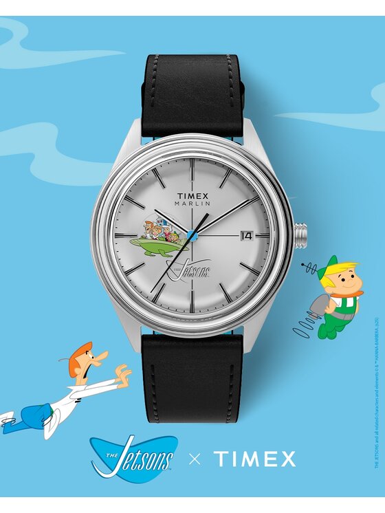 Timex Timex Hodinky TW2Y56300 Čierna