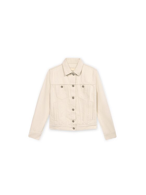 Trussardi Trussardi Płaszcz zimowy R4006100013N0DE Kremowy Regular Fit