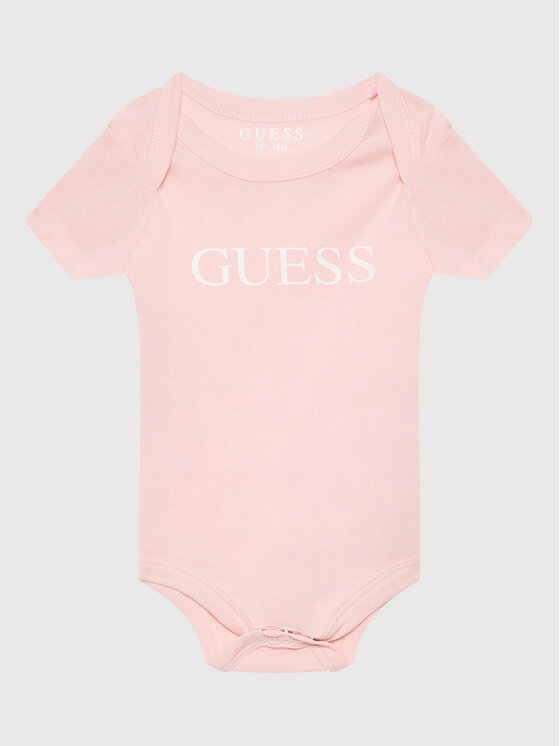 Guess Guess Lastekomplekt H2GW06 KB6A0 Roosa Regular Fit