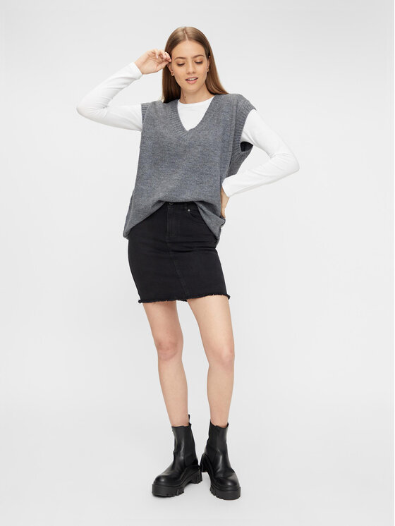 Pieces Pieces Bluse 17084155 Weiß Slim Fit