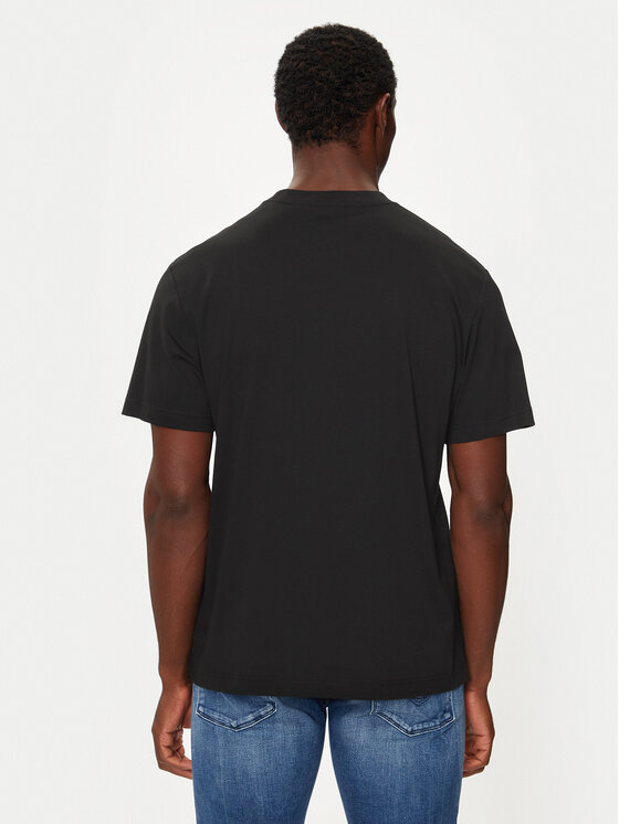 Lacoste Lacoste T-Shirt TH2827 Czarny Regular Fit
