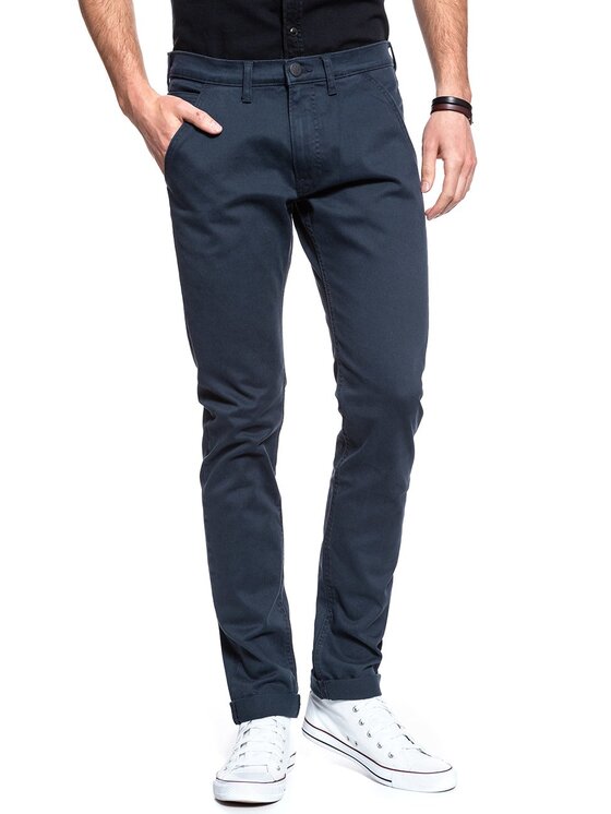 Lee Lee Jeansy LUKE Niebieski Slim Fit