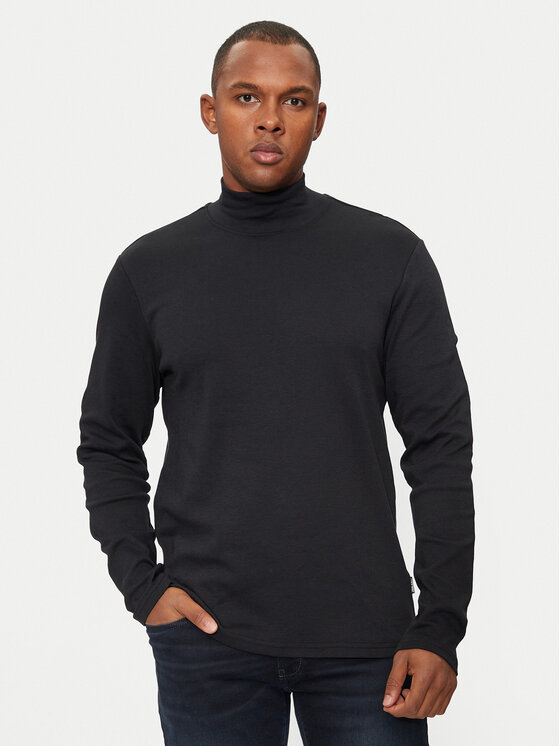Blend Blend Rollkragenpullover 20717343 Schwarz Regular Fit