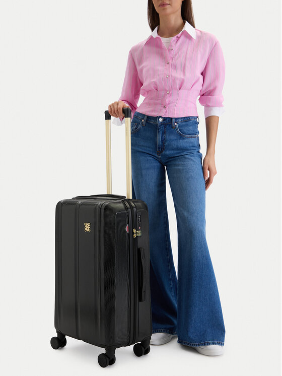 Nine West Nine West Середня валіза CEO-NW-M-003-09 BLACK Чорний