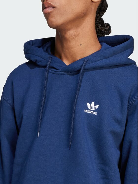 adidas adidas Bluza 159068 Błękitny Loose Fit