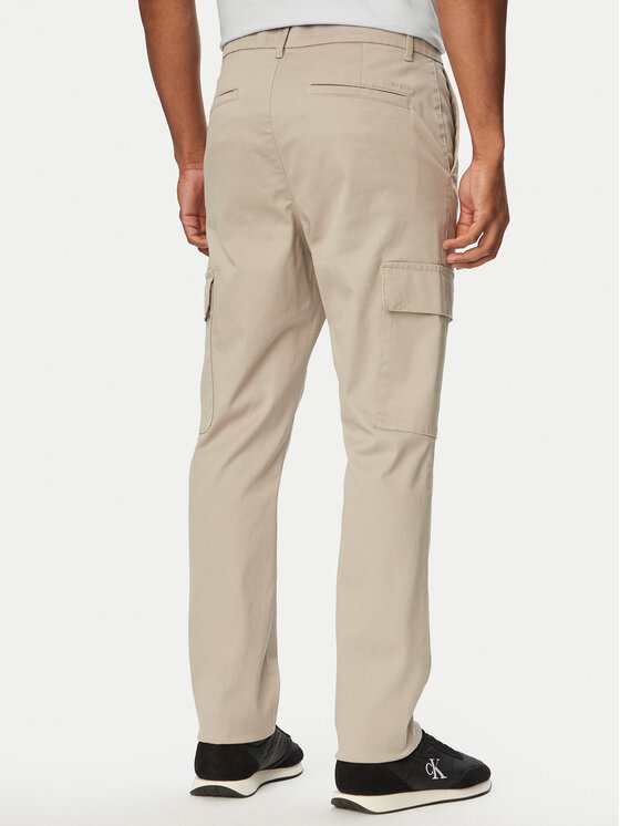 Calvin Klein Calvin Klein Cargo nadrág LV04LC619G Bézs Slim Fit
