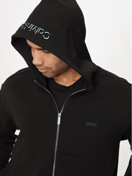 Calvin Klein Calvin Klein Sweatshirt Shadow Embosed Logo K10K113088 Schwarz Regular Fit