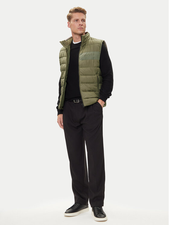 BOSS BOSS Prsluk H-Cenito 50518375 Zelena Regular Fit