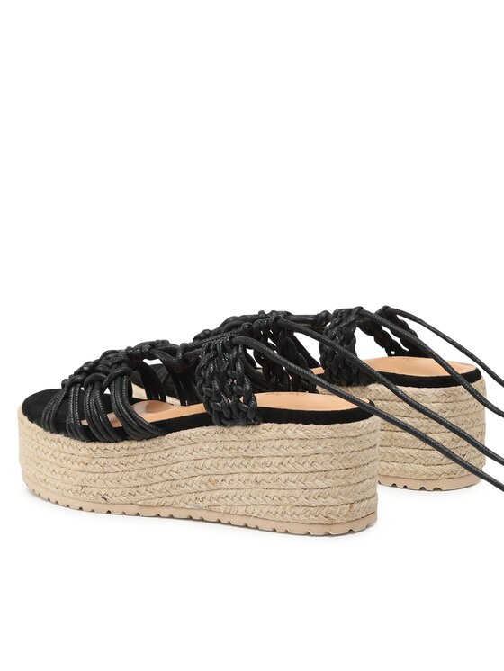 DeeZee DeeZee Espadrile RT220681 Negru