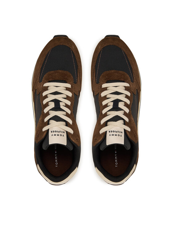 Tommy Hilfiger Tommy Hilfiger Tenisice New Runner Eva Mix FM0FM05638 Smeđa