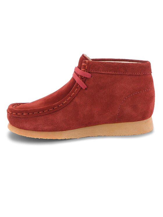 Clarks Clarks Μποτίνια Wallabee Bt.. 261350387 Μπορντό