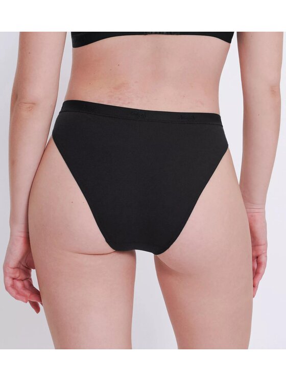Triumph Triumph Figi klasyczne sloggi GO Casual High leg Czarny