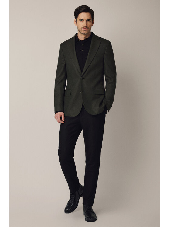 Lancerto Lancerto Marynarka Albori MA073225000009 Zielony Slim Fit
