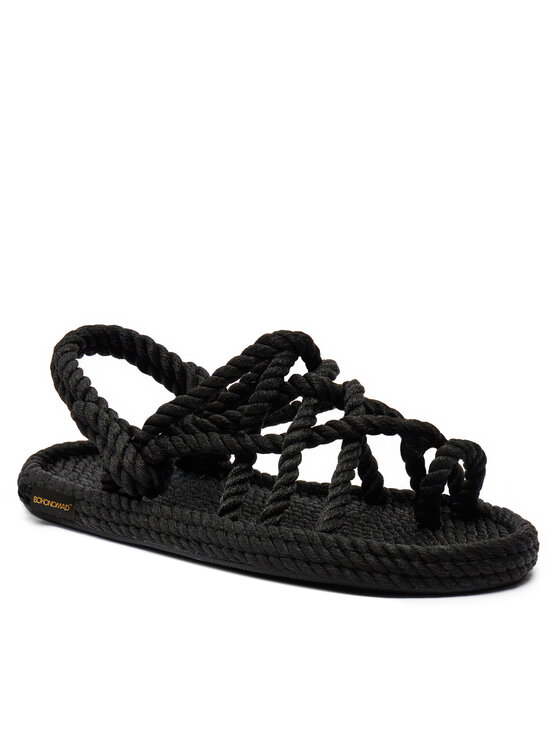 Bohonomad Bohonomad Espadrile Cape Point CPT.0020.WRS Negru