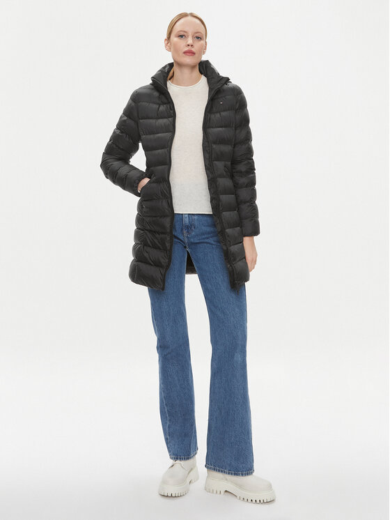 Tommy Hilfiger Tommy Hilfiger Μπουφάν χειμωνιάτικο WW0WW39221 Μαύρο Regular Fit