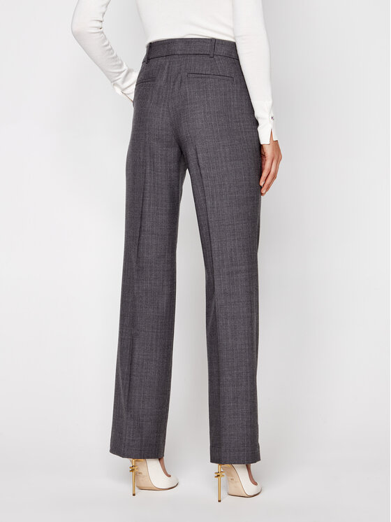 MICHAEL Michael Kors MICHAEL Michael Kors Spodnie materiałowe Derby MF03HBSESJ Szary Regular Fit