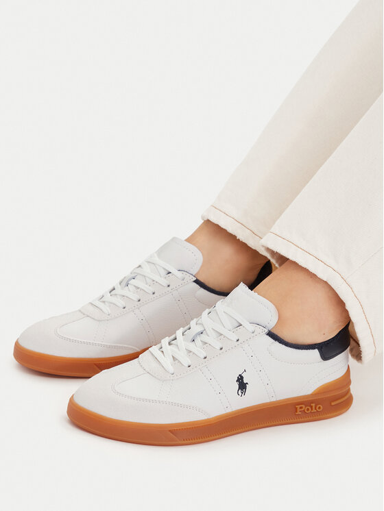 Polo Ralph Lauren Polo Ralph Lauren Снікерcи Hrt Aera Pp Sk Ltl 809P06951001 Білий