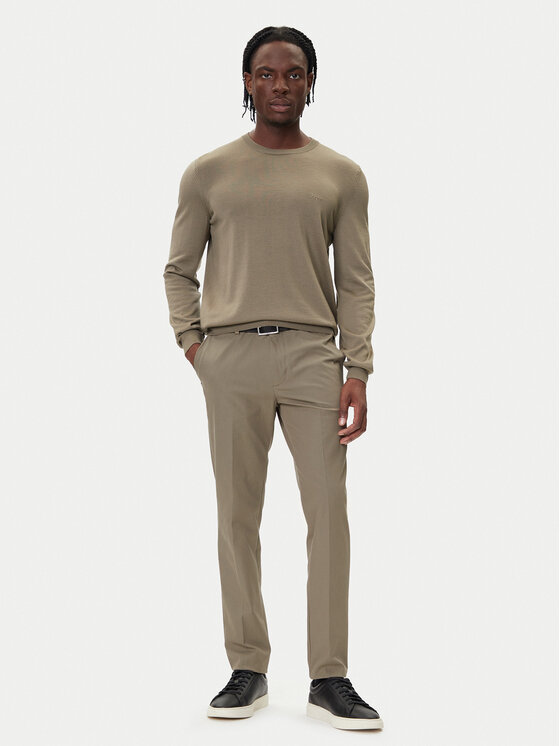 BOSS BOSS Pantaloni chino P-Kaiton1 50543945 Bej Slim Fit