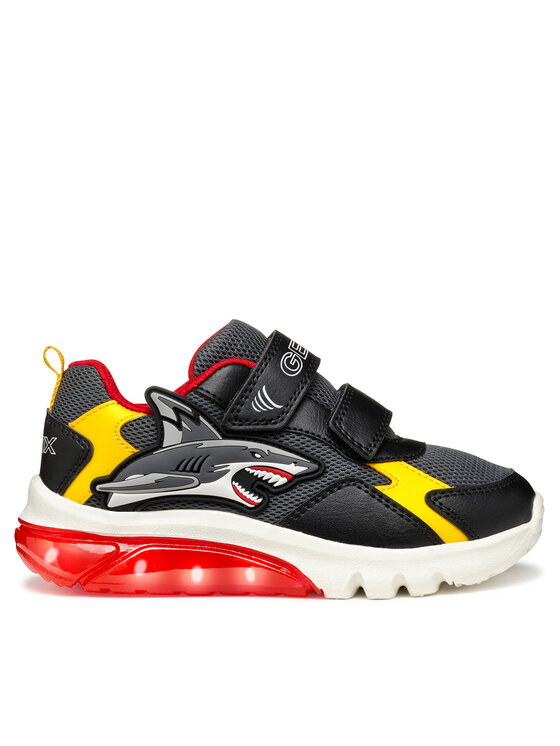 Geox Geox Sneakersy J Ciberdron J55LBB 014BU C0070 M Šedá