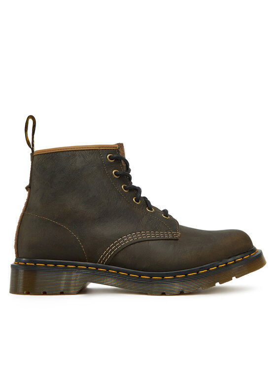 Dr. Martens Trapper stila apavi Long Napped Suede31872777 Haki