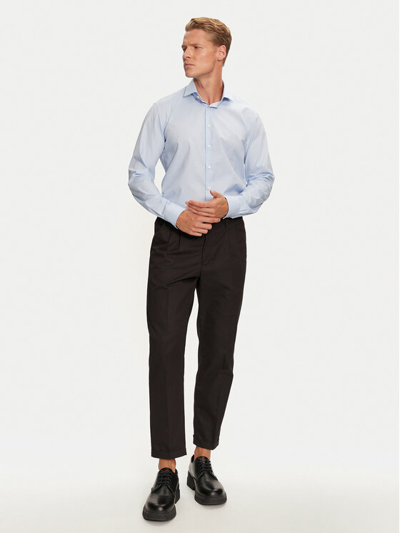 Calvin Klein Calvin Klein Koszula K10K113539 Niebieski Regular Fit