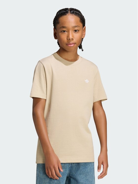 adidas adidas T-Shirt 168992 Beżowy Regular Fit