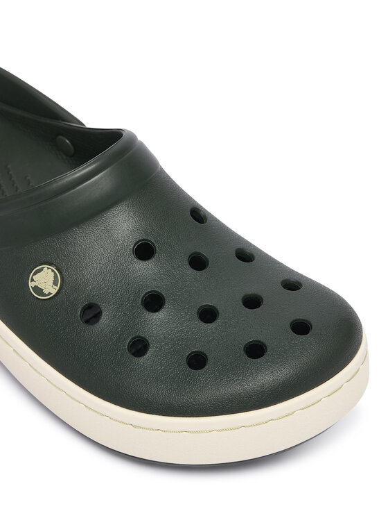 Crocs Crocs Pantoletten Crocband Heritage Clog 213224 Grün