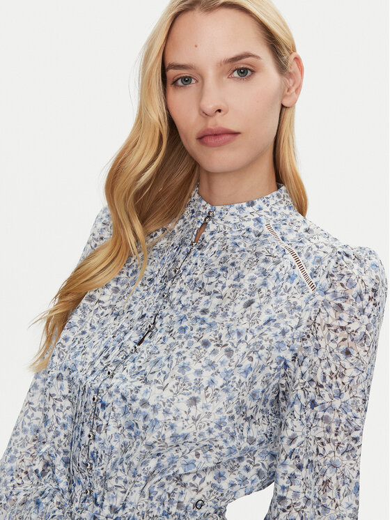 Guess Guess Rochie cocktail W5GK07 WH4K2 Colorat Regular Fit