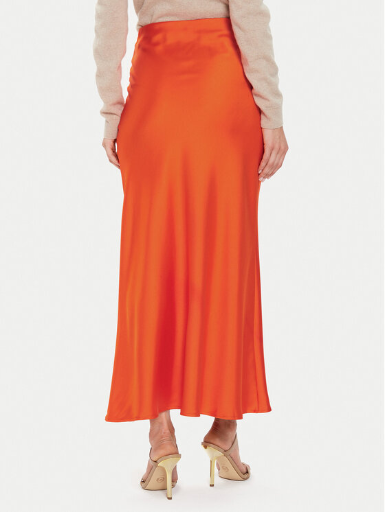 Imperial Imperial Φούστα maxi GHN4HBA Πορτοκαλί Regular Fit