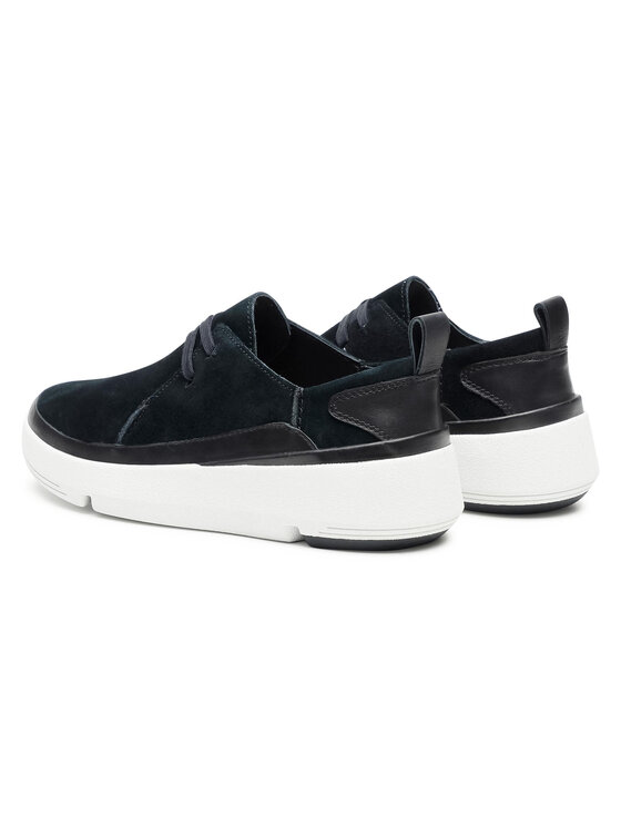 Clarks Clarks Nizki čevlji Tri Flash Walk 261525044 Črna